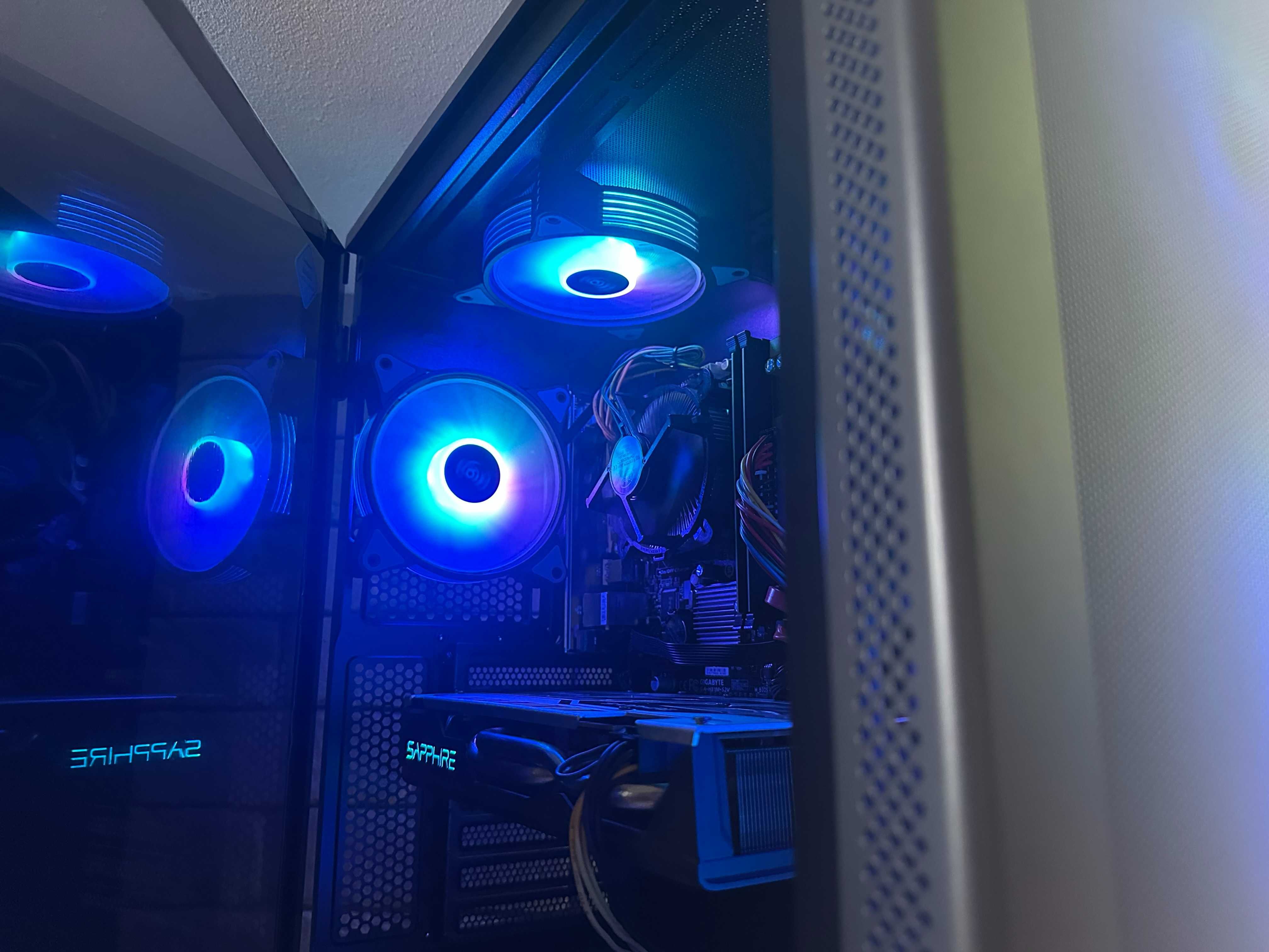 Komputer Gamingowy RX 580 FV23% Intel Core i5 16GB RAM SSD Pilot RGB