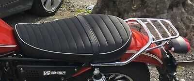Bagażnik tył Chrom REAR RACK ROAMER Moto Guzzi V9 OEM.