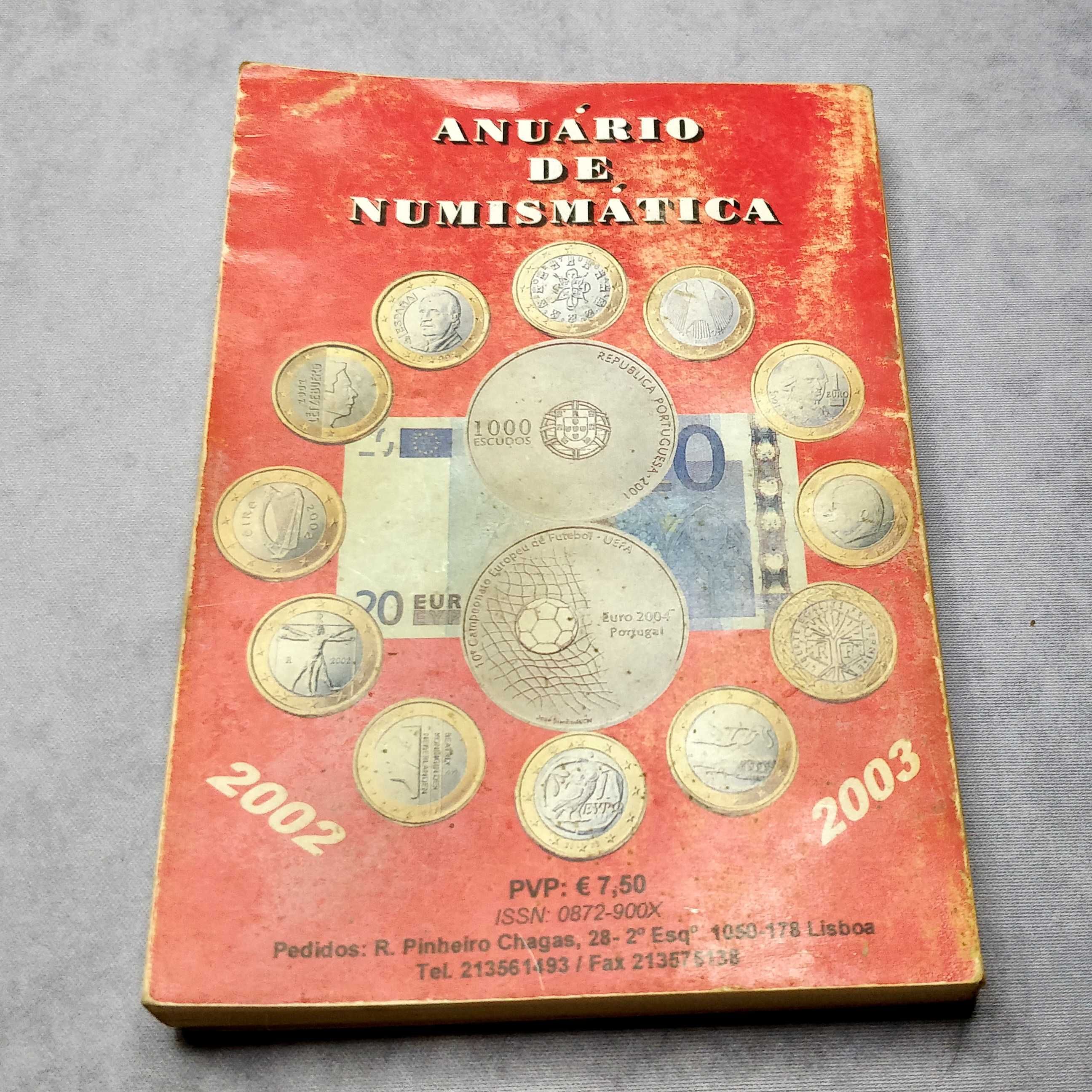 Anuários de Numismática 1999 a 2003