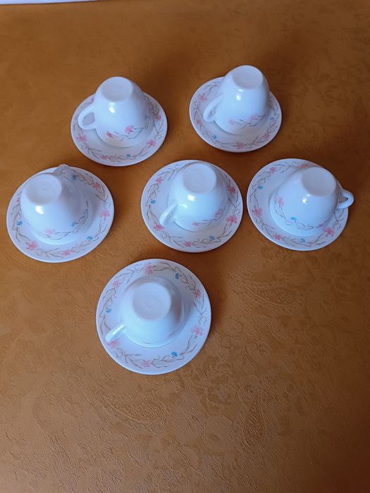 Chávenas de chá pirex