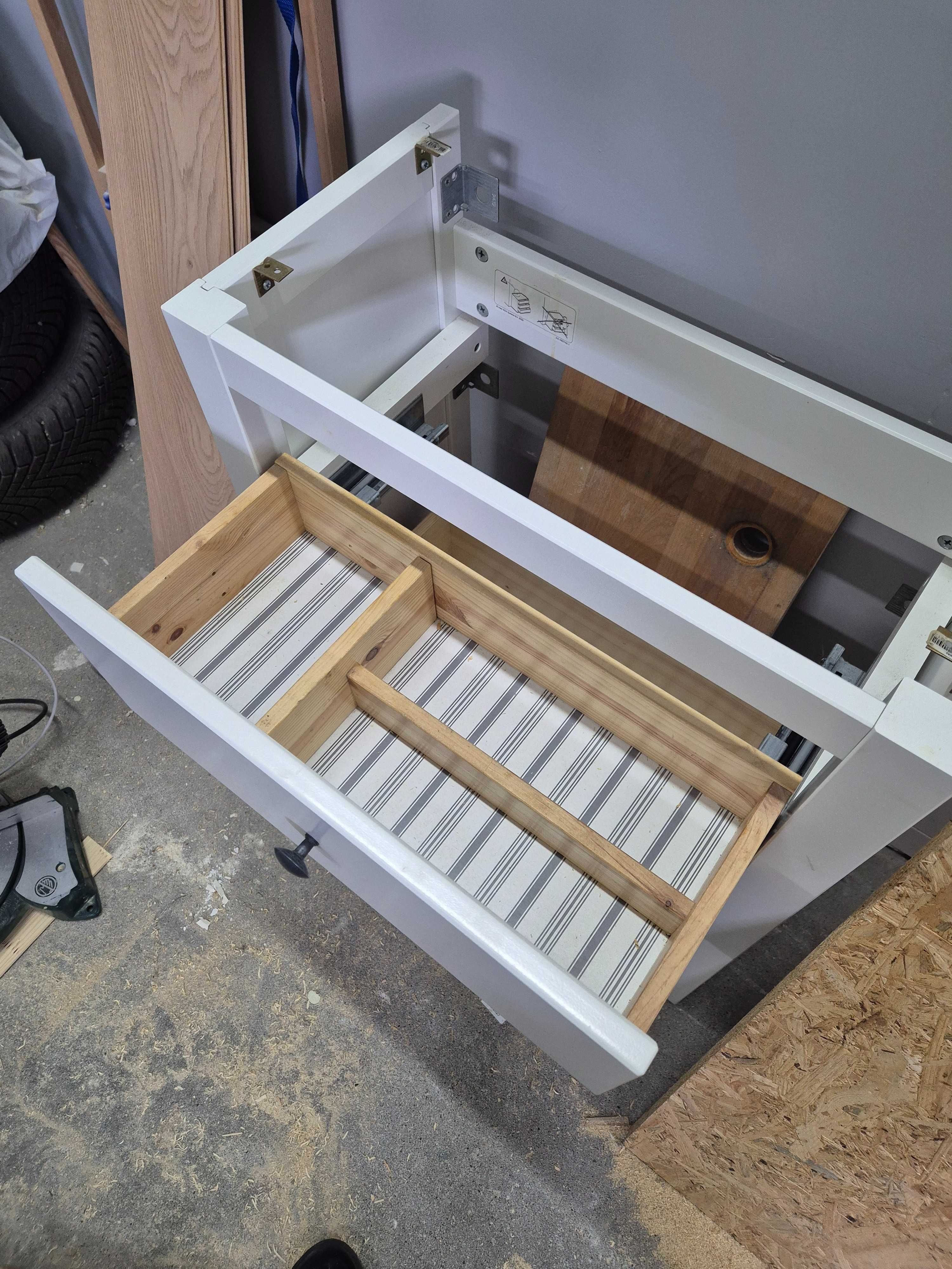 Szafka umywalkowa Hemnes 33x60 cm
