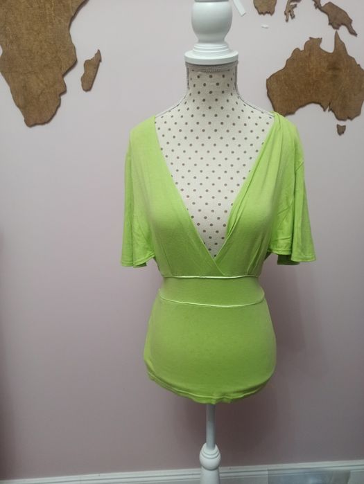 Koszulka nietoperz głęboki dekolt