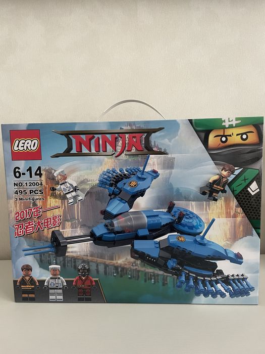 Конструктор LERO Ninja, 6-14р 495 деталей
