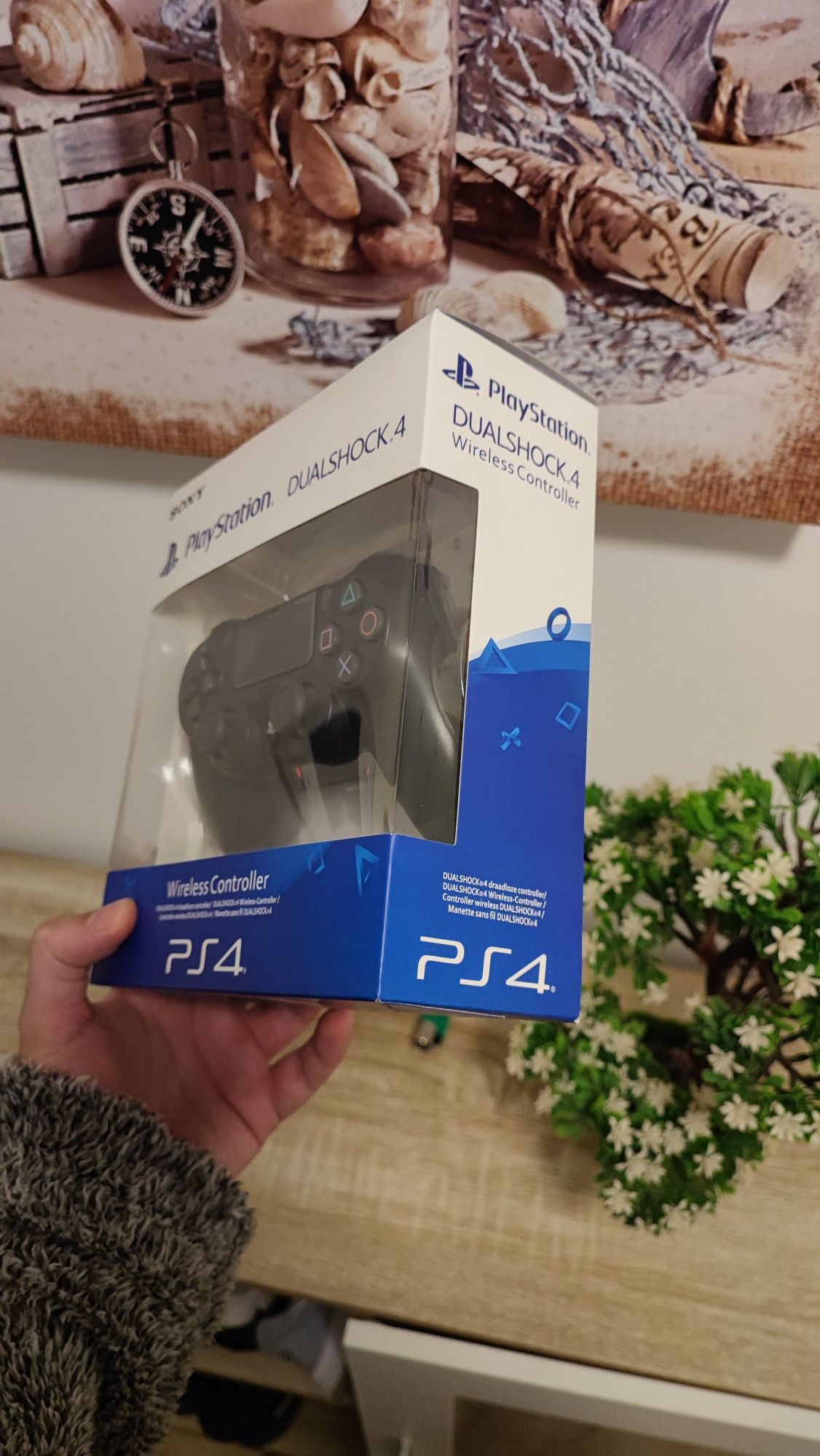 Comando PlayStation 4 na caixa Novo/Selado!