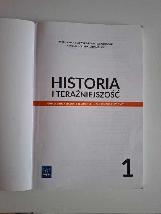 Historia i teraźniejszość 1, podręcznik zakres podstawowy
