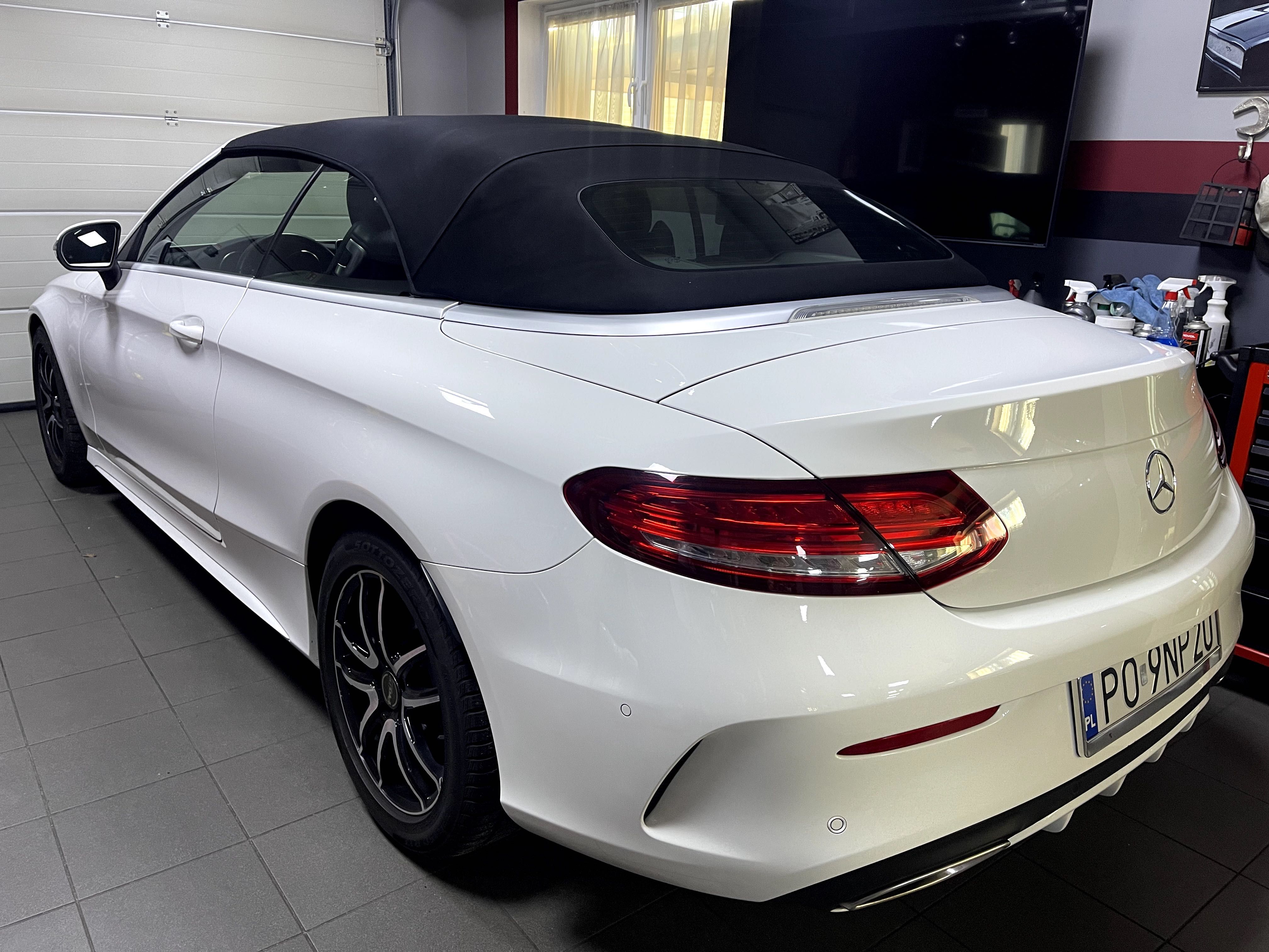 Mercedes Cabrio C E S CLE SL AMG dach szyba naprawa