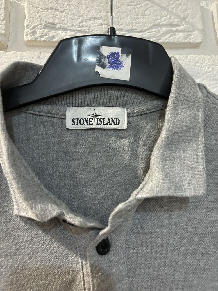 Koszulka polo Stone Island szara L meska