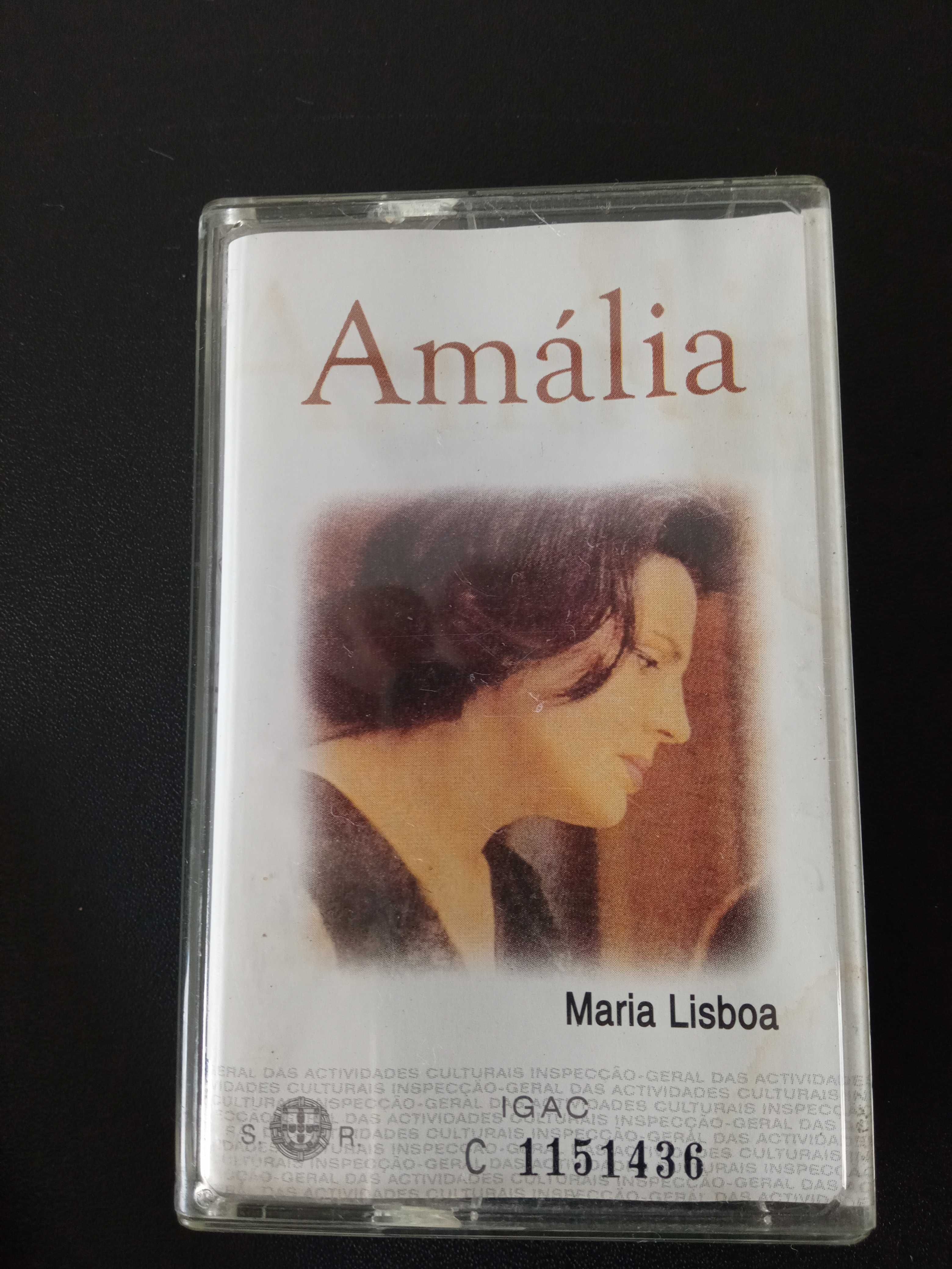 3 Cassetes de Musica Portuguesa, anos 70 - Amália, Alfredo Marceneiro