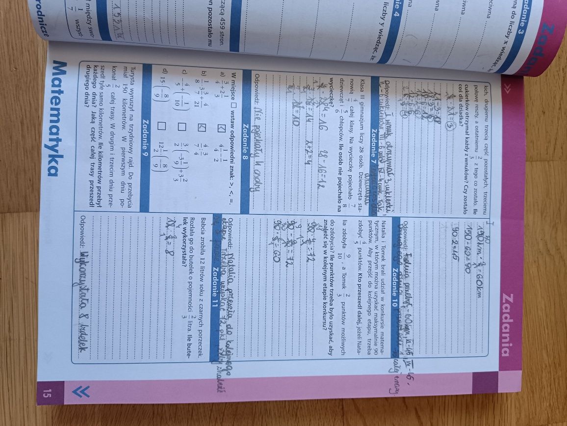 Repetytorium gimnazjalne matematyka fizyka chemia geografia biologia