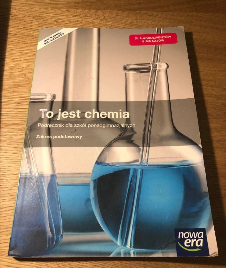 Podręcznik do chemii, zakres podstawowy dla szkół ponadgimnazjalnych