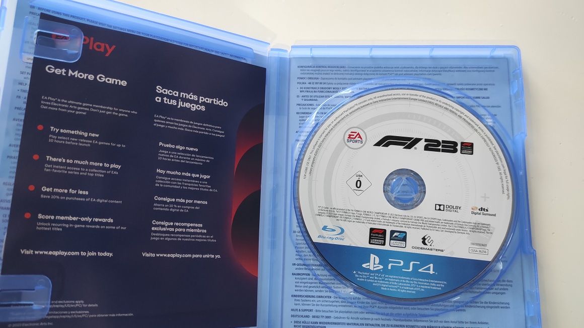 Jogos PS4 F1 23 PS4
