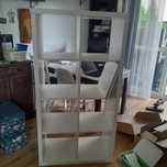 Kallax z wkładem IKEA 2x4