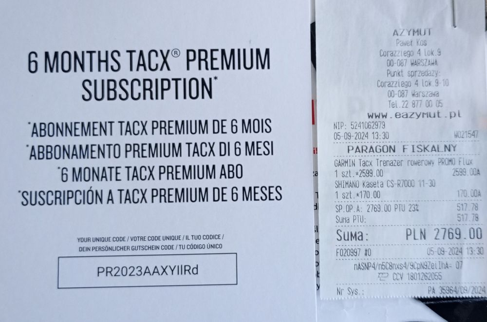 Trenażer Tacx FLUX S Smart - GWARANCJA