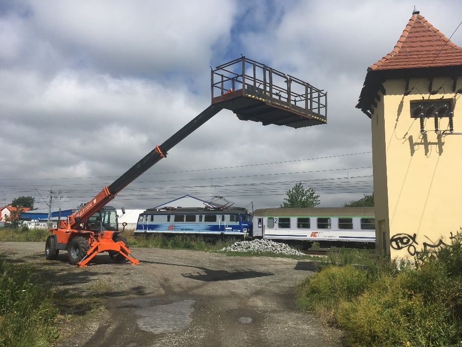 Wynajem ładowarek teleskopowych od 9-25 Metrów MANITOU, MERLO,TEREX