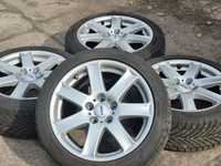 Alufelgi 5x112 VW Golf Passat Caddy Audi 4 A6 Seat opony 225/45 R17