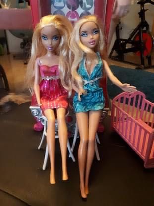 Lalki Barbie i Hannah Montana
