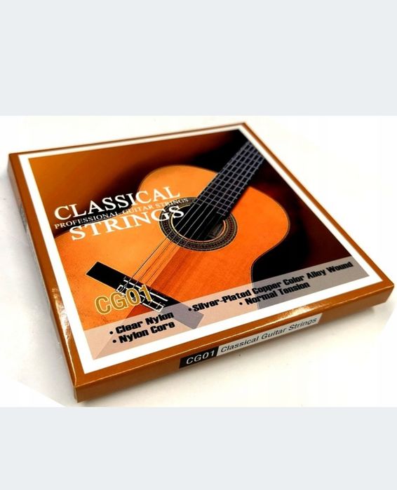 Struny nylonowe do gitary klasycznej