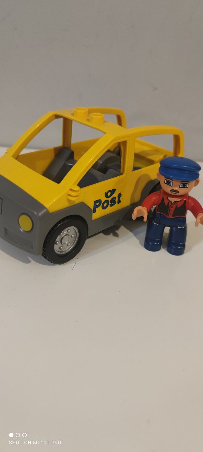 Auto samochód pojazd LEGO Duplo pocztowe poczta