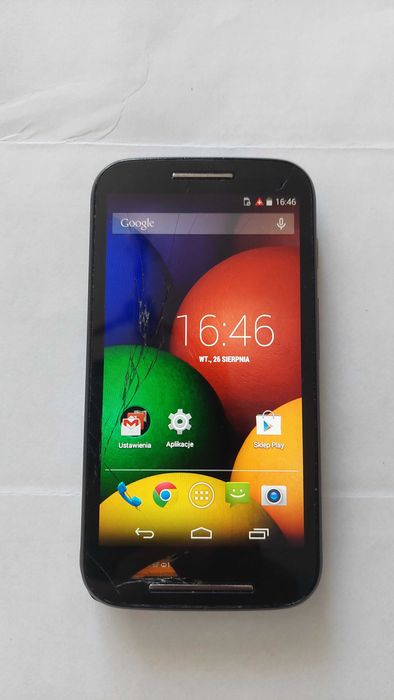 Motorola Lenovo MOTO E XT1021 smartfon telefon komórkowy komórka
