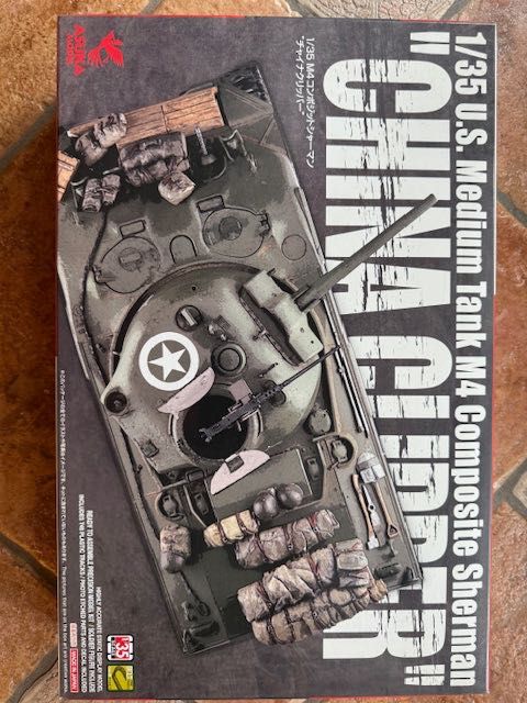 Asuka Model 35-034 M4 Sherman "CHINA CLIPPER"