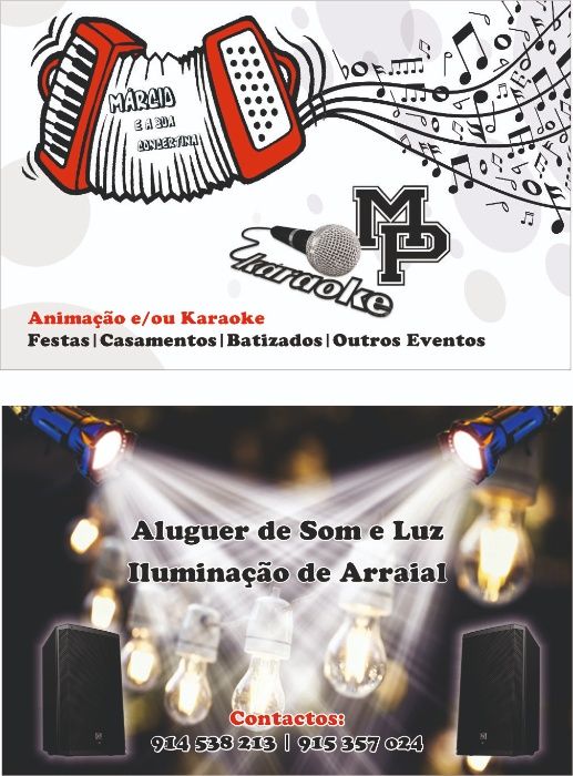 Animação de Casamentos - Aluguer de Som, Luz, Fumo