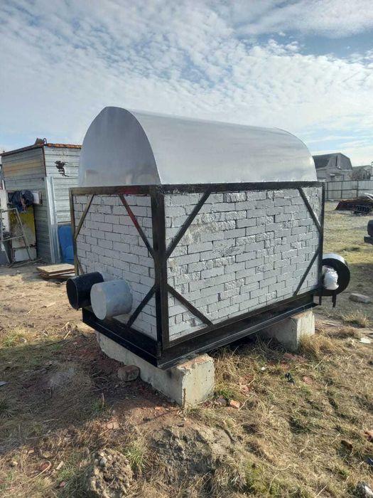 Теплогенератор на дровах б/у