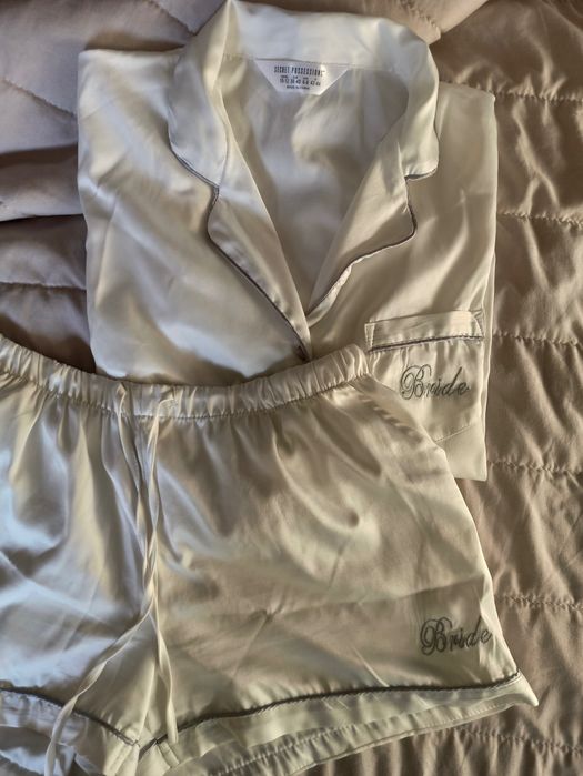 Pijama de noiva branco