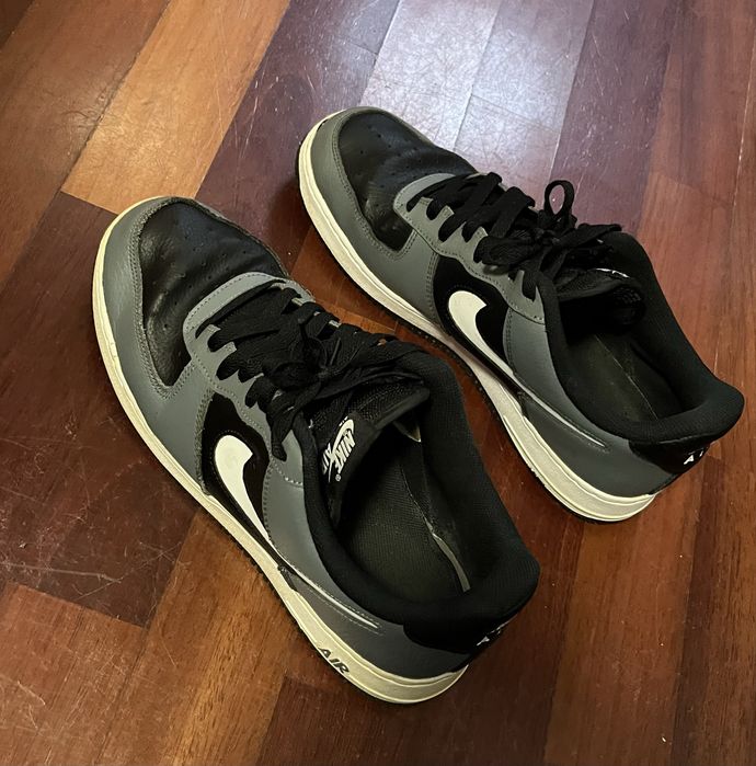 Nike Air Force 1 Pretos e cinzentos