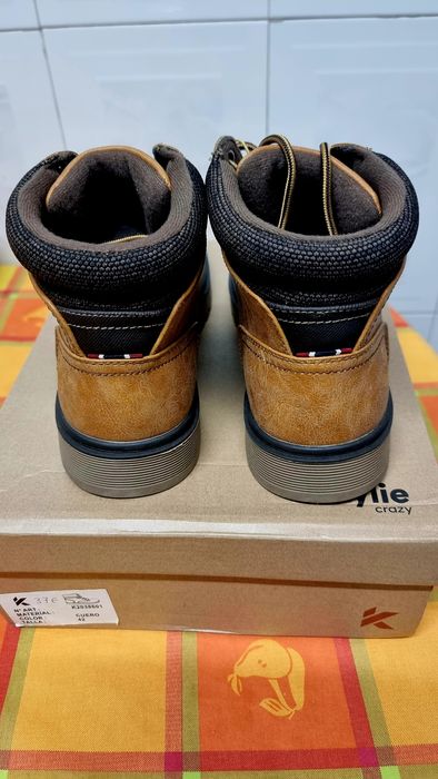 Botas de Couro Homem Novas!  Tamanho "42"