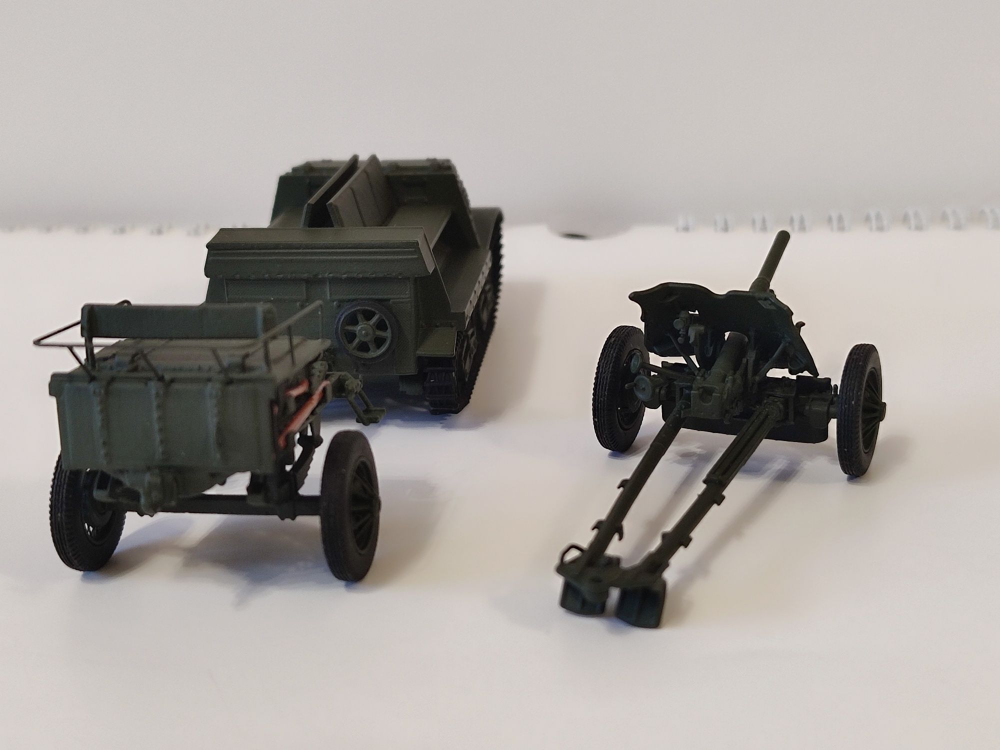 Т-20"Комсомолець" + арт/передок 52-Р + гармата 53К. 1939рік. 1:43