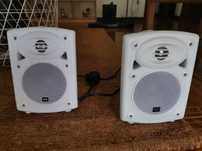 Colunas qtx com excelente som