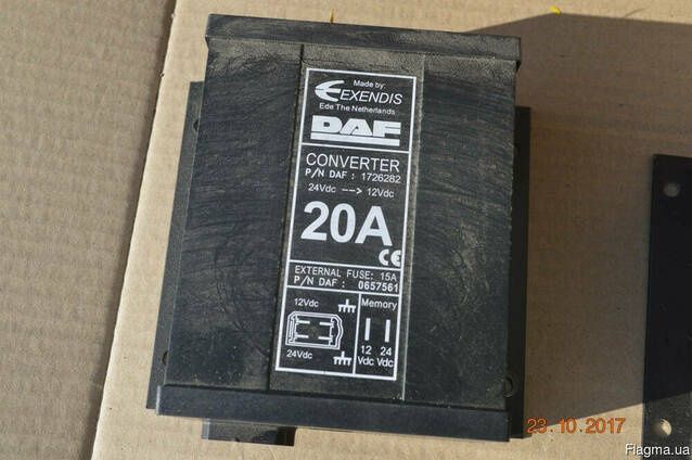 Перетворювач напруги DAF Converter 24Vdc-12Vdc