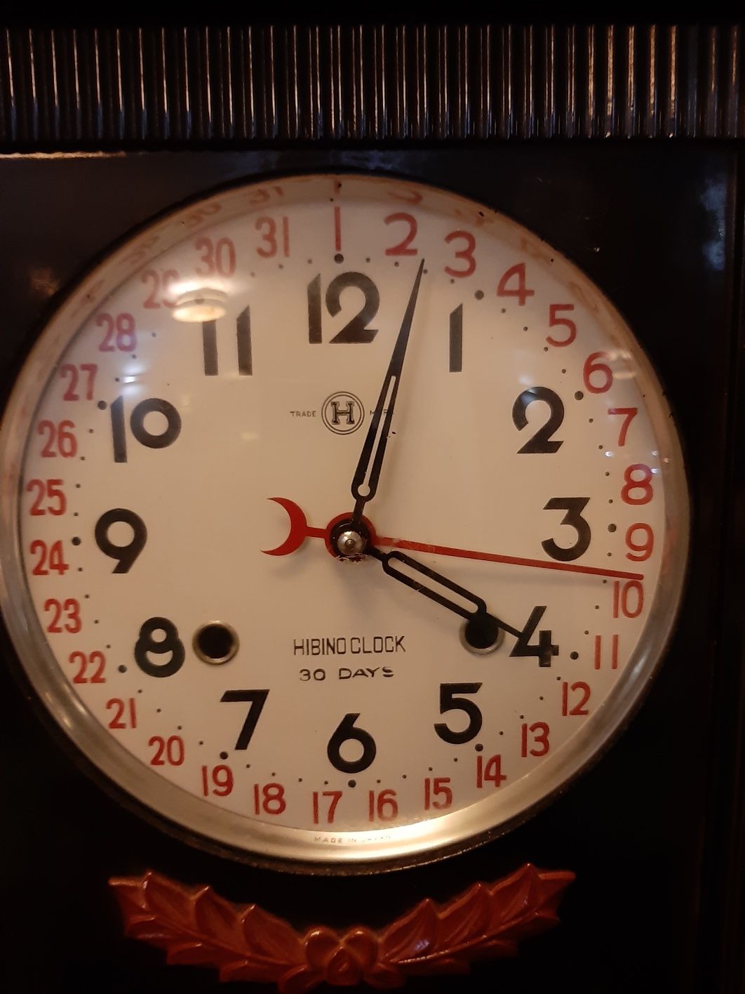 Relógio parede Hibino clock