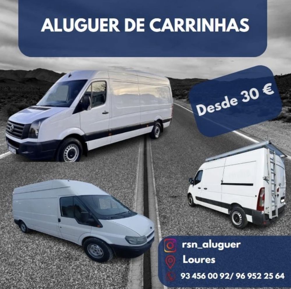 Aluguer de Carrinha para mudanças