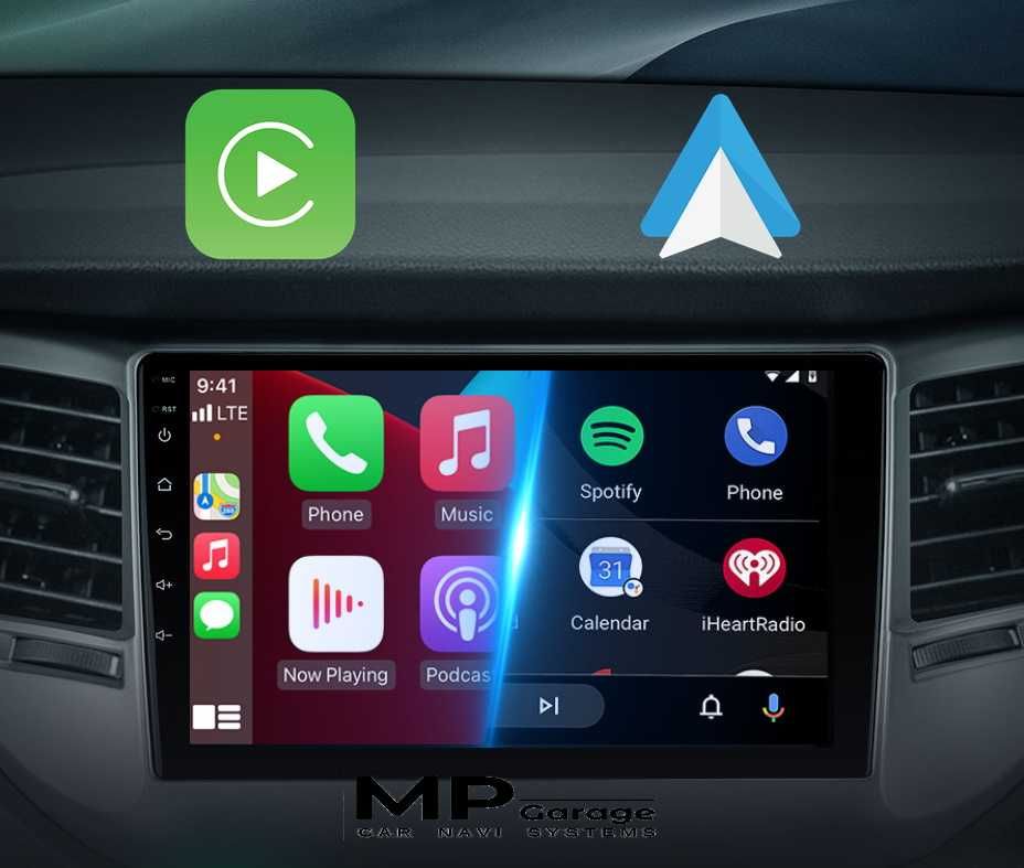 Hyundai ix35 Tucson Nawigacja Android11 4G LTE Carplay/AA Qled