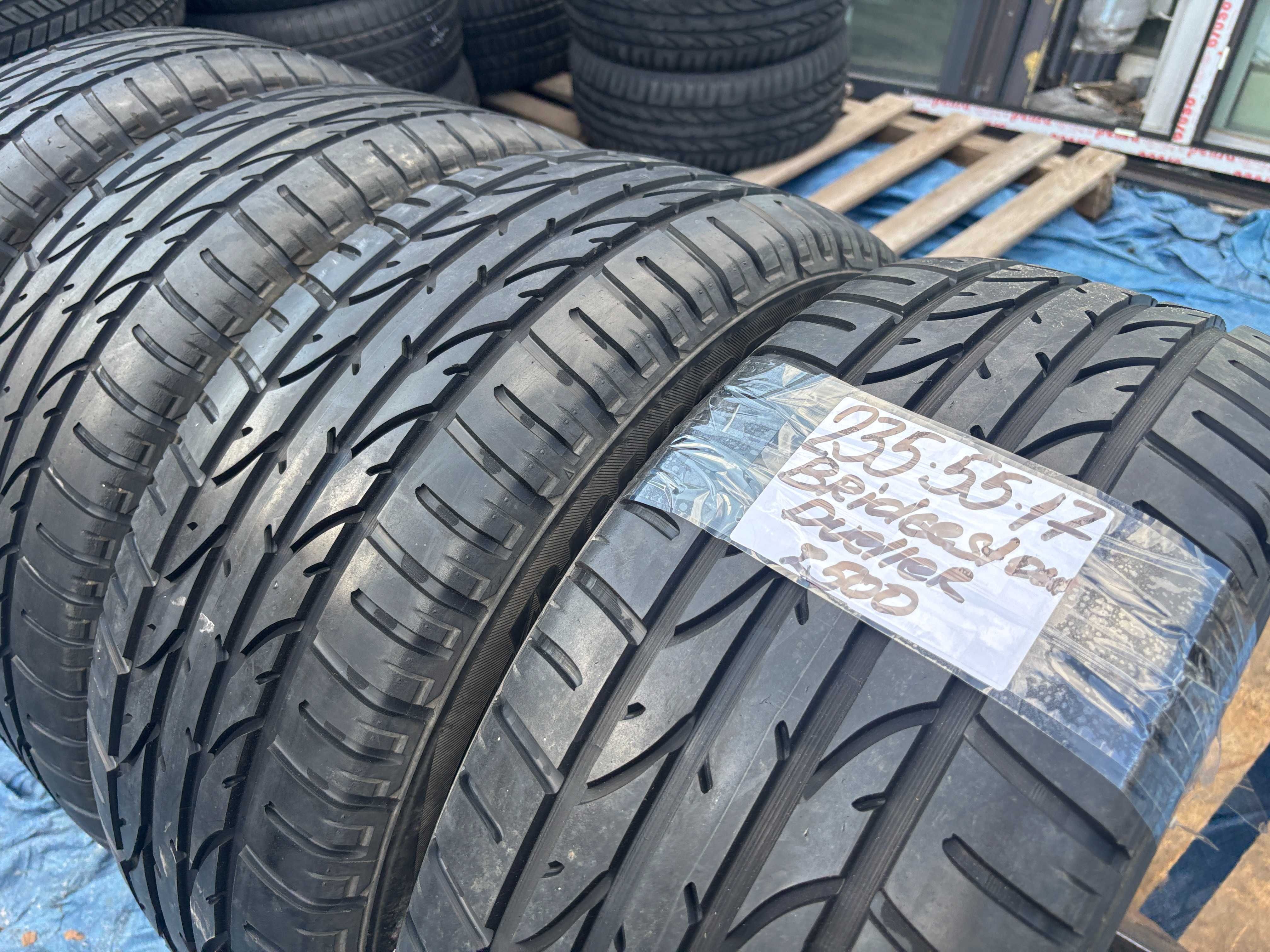 235-55-R17 BRIDGESTONE DUELER комплект летней резины GERMANY 2022