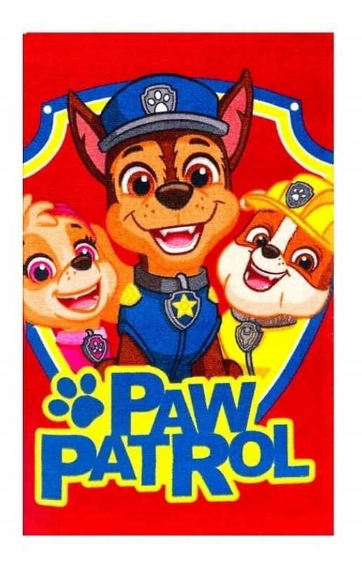 Ręcznik do twarzy rąk Psi Patrol 30x50 dla dziecka bawełniany
