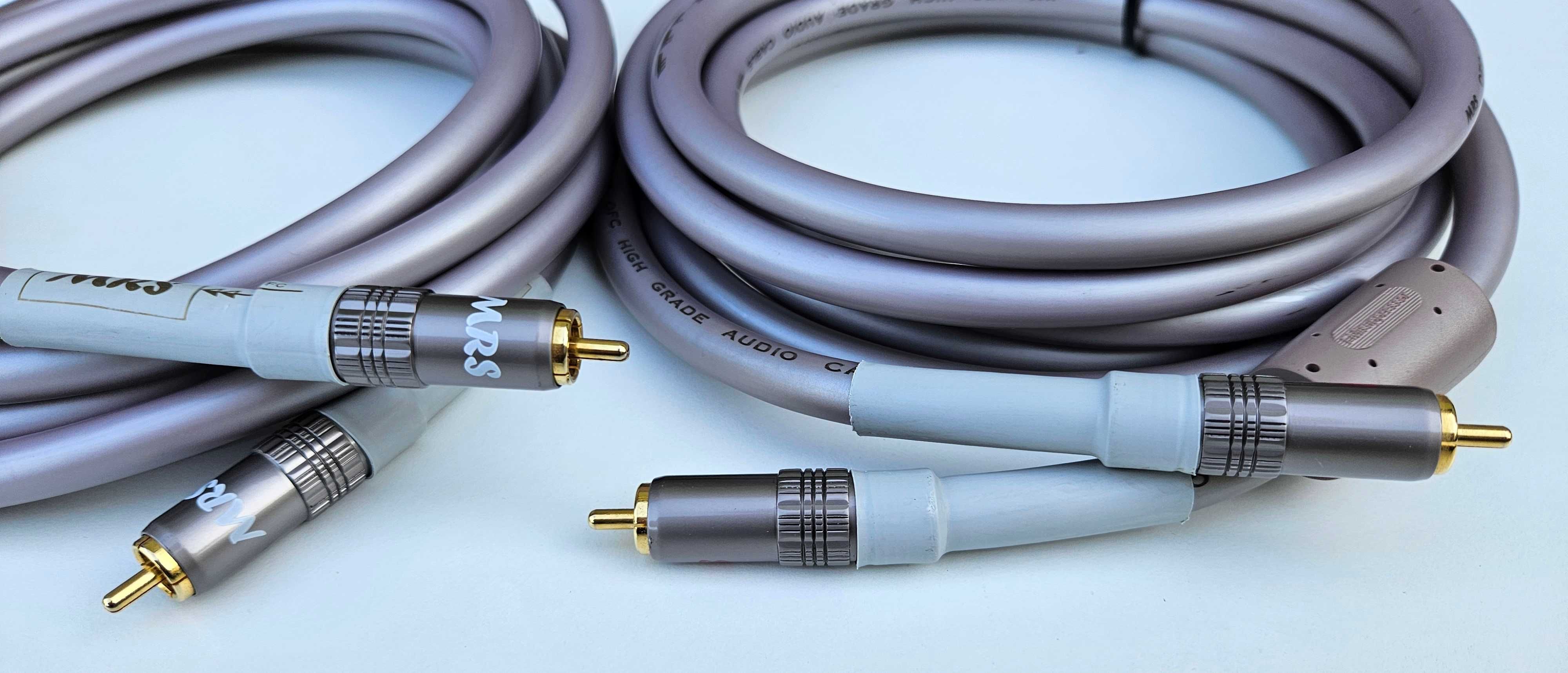 Kabel 2xRCA - 2x RCA (chinch) z filtrem MRS OFC High Grade Audio