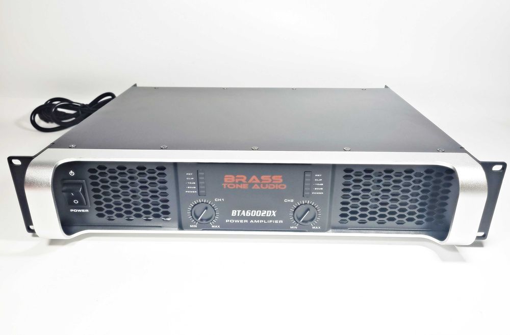 Wzmacniacz estradowy BRASS TONE AUDIO BTA6002DX 2X600W 8Ohm
