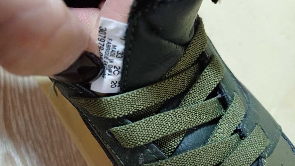 Високі снікерси Puma 33 розмір