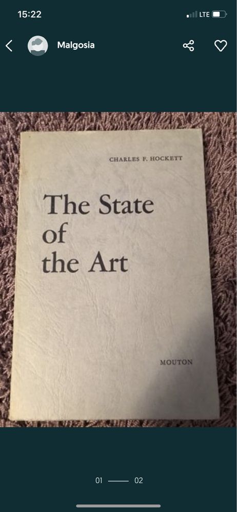 The State of the Art. Charles F. Hockett