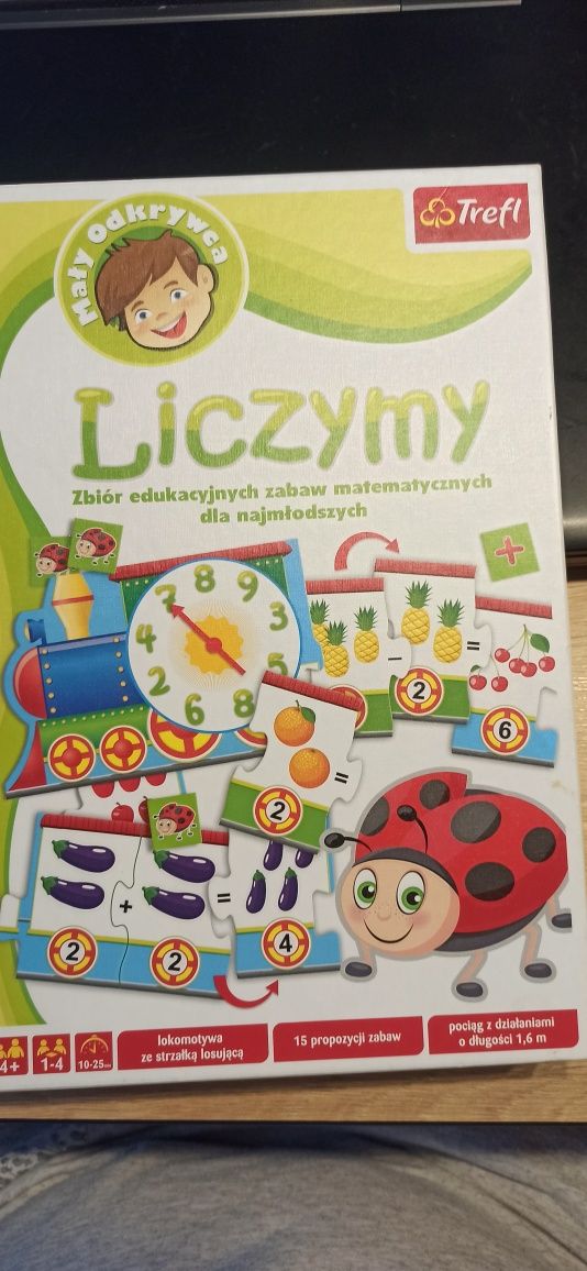 Gra Trefl Liczymy logiczna dla dziecka