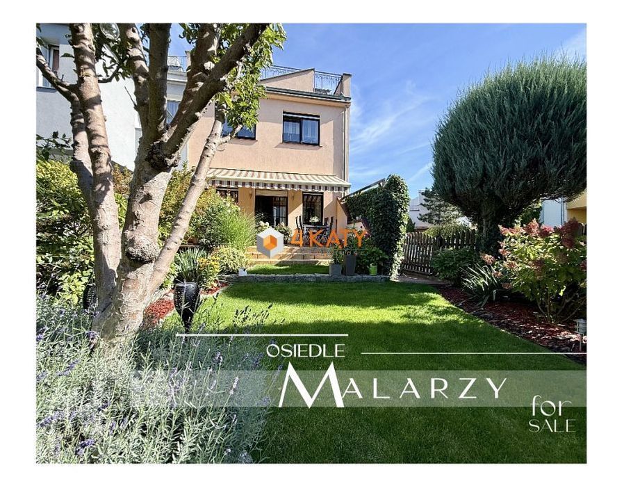 | Os. Malarzy | dom otulony zielenią