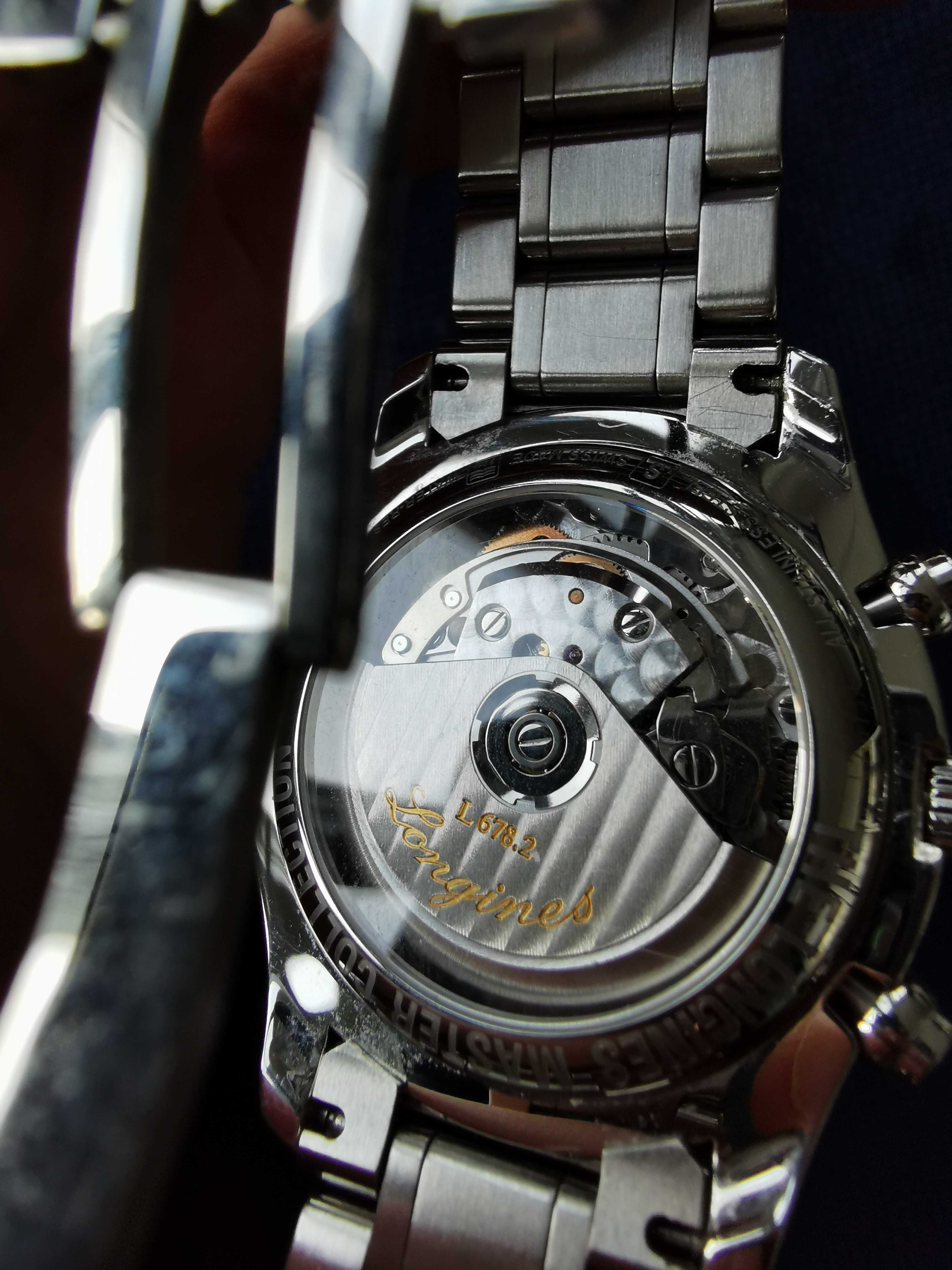 Relógio Longines Master Collection (Cronógrafo, Fases da Lua)