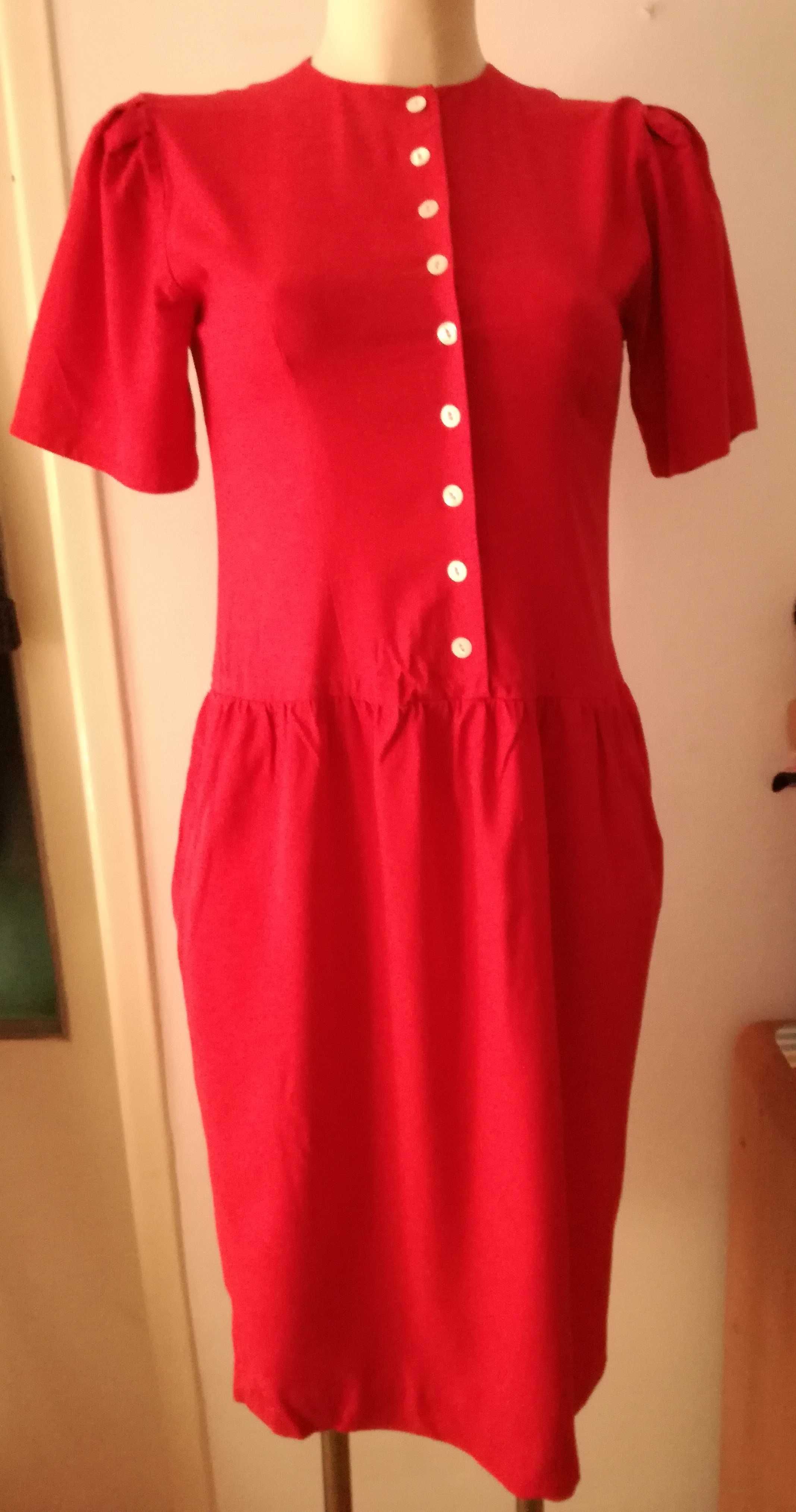 Czerwona sukienka Liz Claiborne, rozmiar S