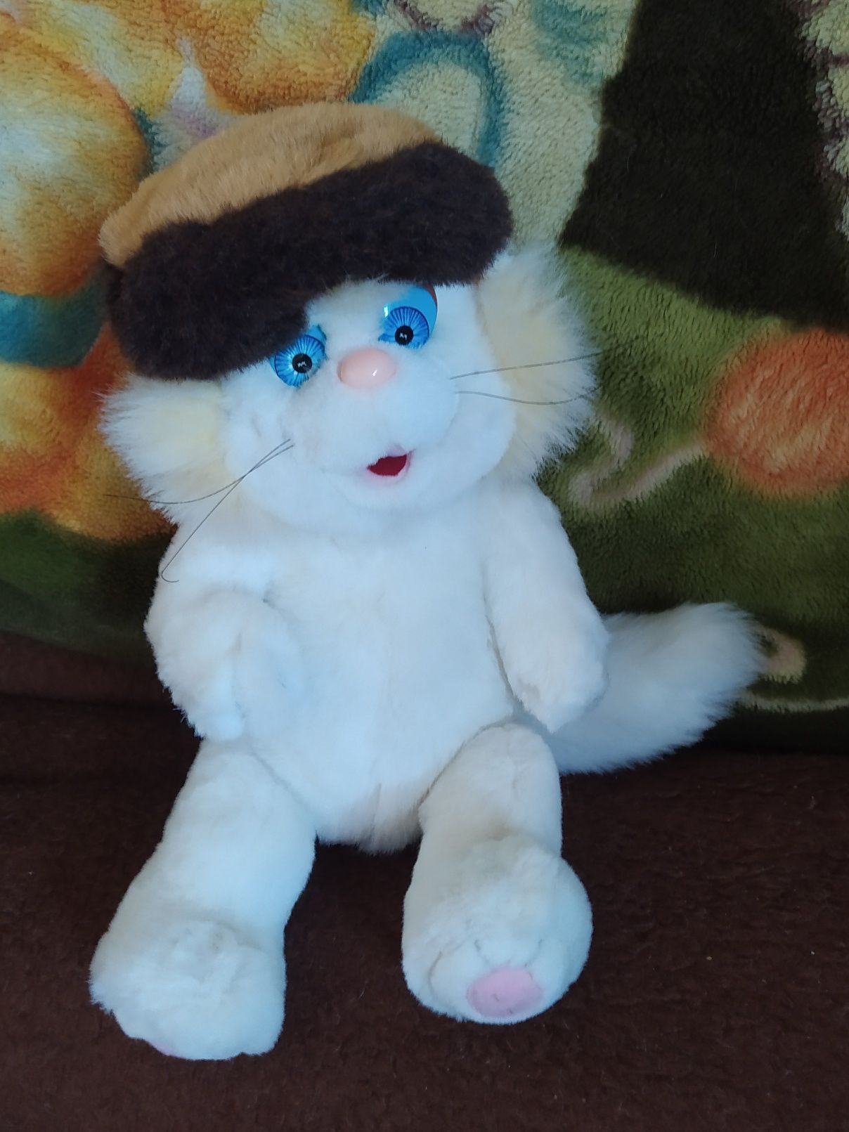 Стильна іграшка кіт в капелюсі