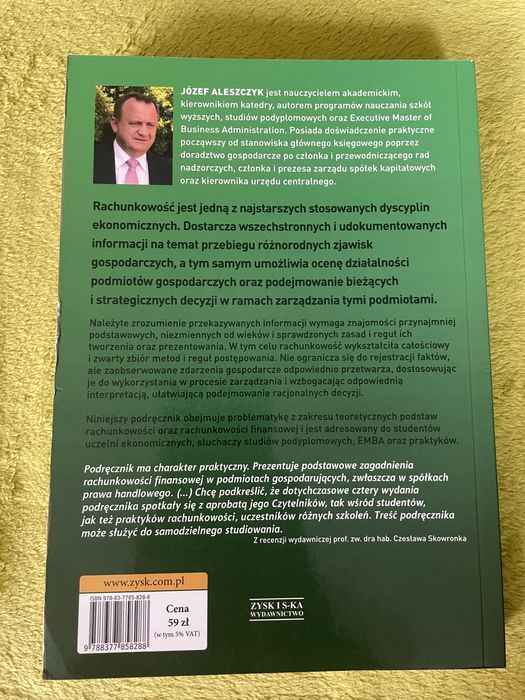 Rachunkowość finansowa - Józef Aleszczyk