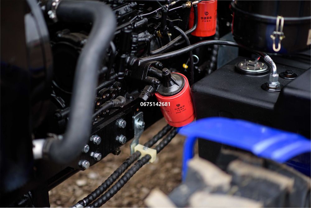 Мінітрактор Файтер Т-404-RD реверс 2 диск. счепл. примусова гідравліка