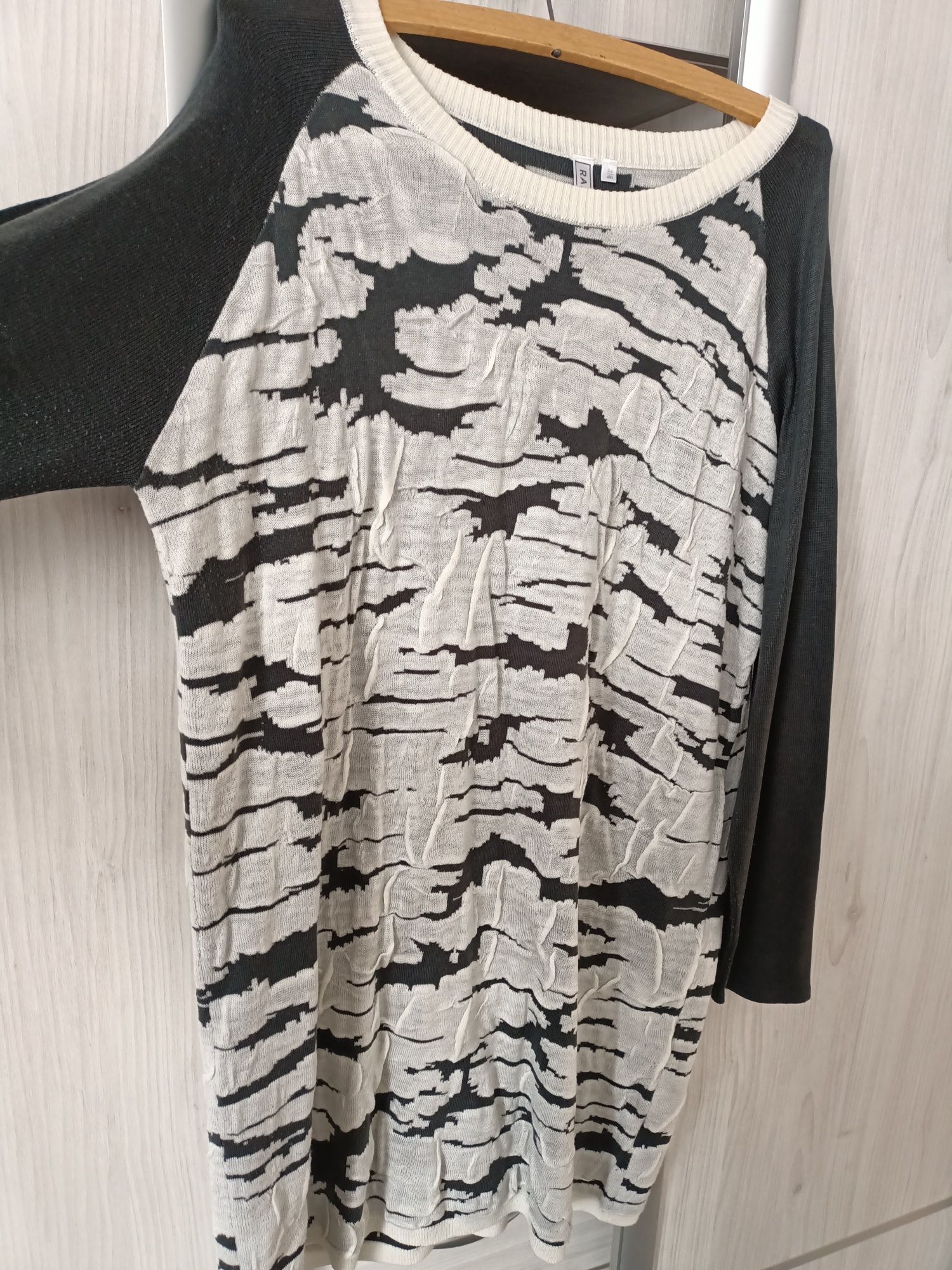 Sweter, sukienka, tunika Bonprix Rainbow 44/46, długi sweter na zimę