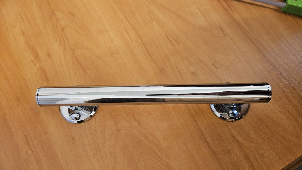 Uchwyt stalowy, poręcz do łazienki